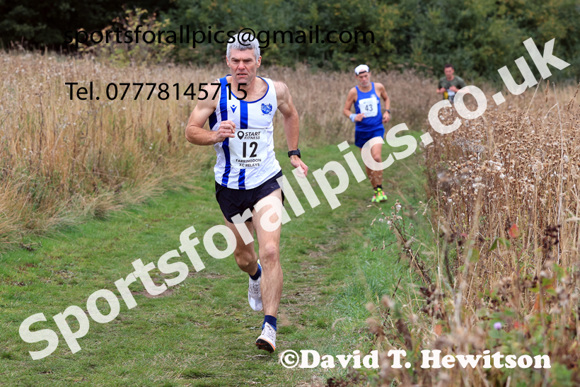 Senior Mens Relay, 2025 Farringdon Cross Country Relays, Sunderland. Photo: David T. Hewitson/Sports for All Pics